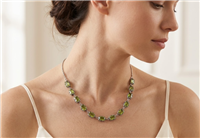 Halskette Maria e Luisa Jewels Dame in Silber Peridoto CA0184/V2 - CA0184/V2